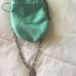 Authentic Tiffany & Co. 18" necklace.